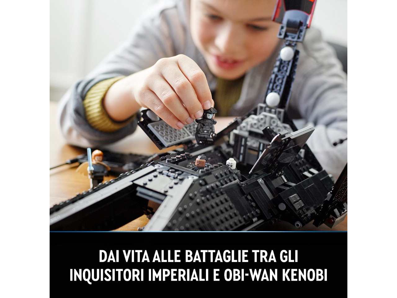 Lego star wars trasporto dell'inquisitore scythe