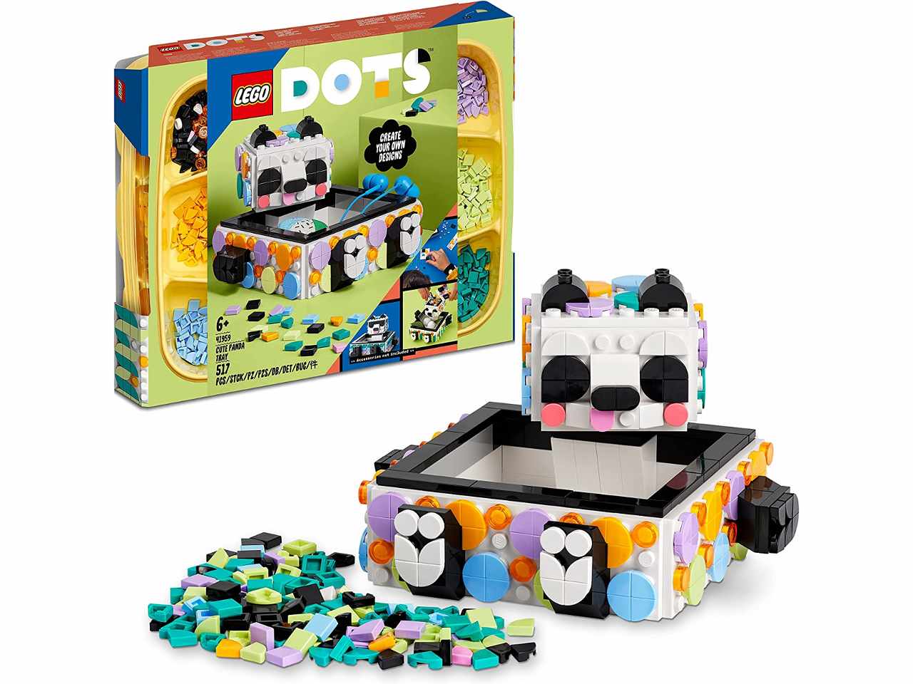 Lego dots simpatico panda p.oggetti 41959