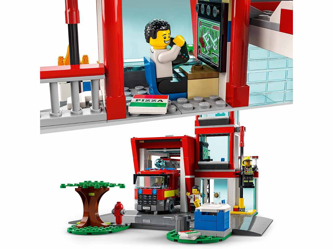 Lego city caserma dei pompieri 60320