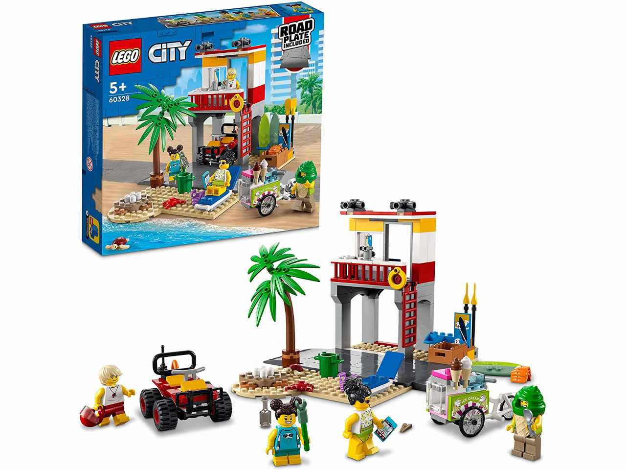 Lego city postazione del bagnino 60328