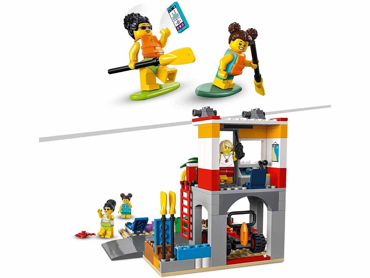 Lego city postazione del bagnino 60328