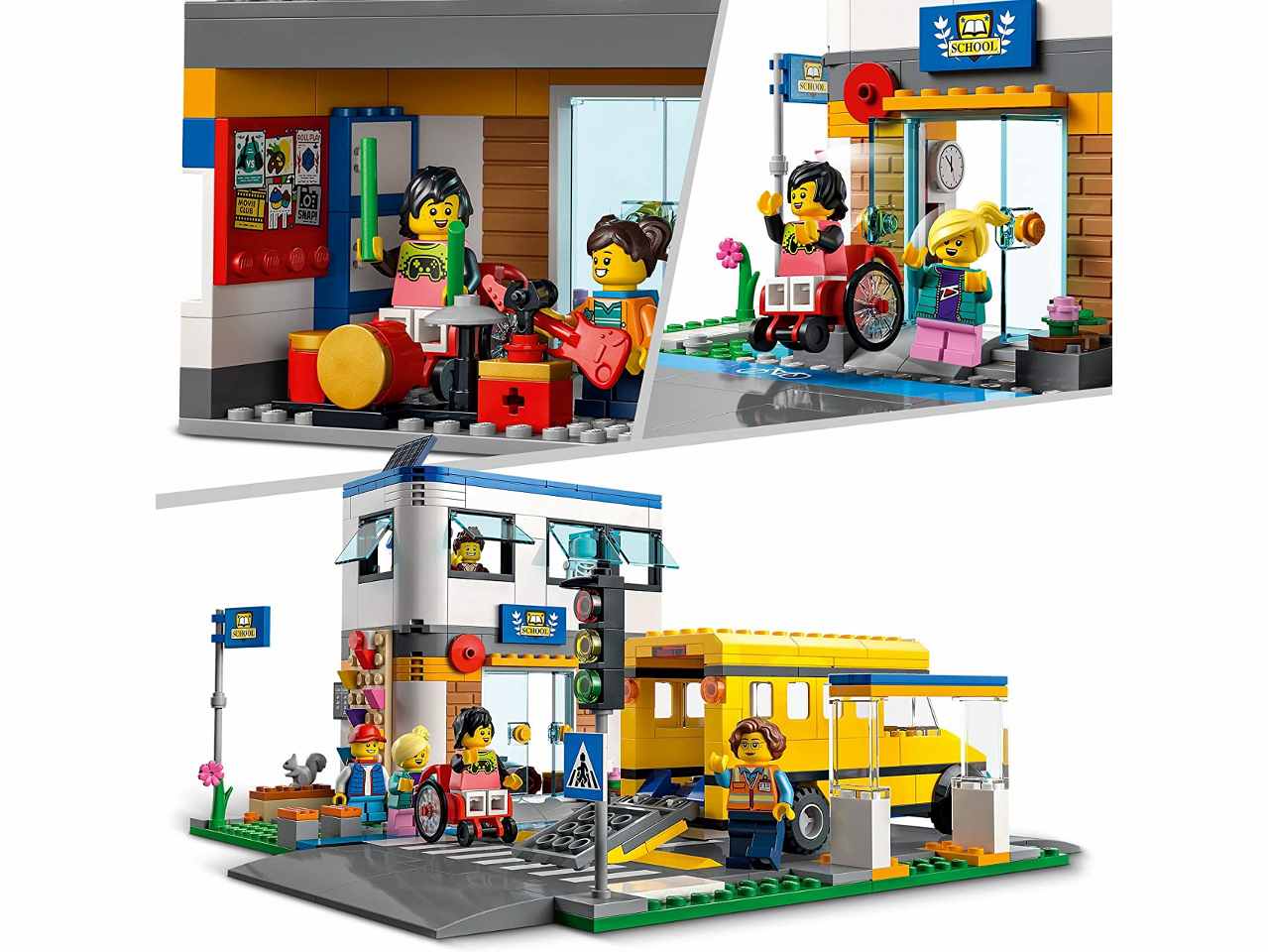 Lego city giorno di scuola 60329