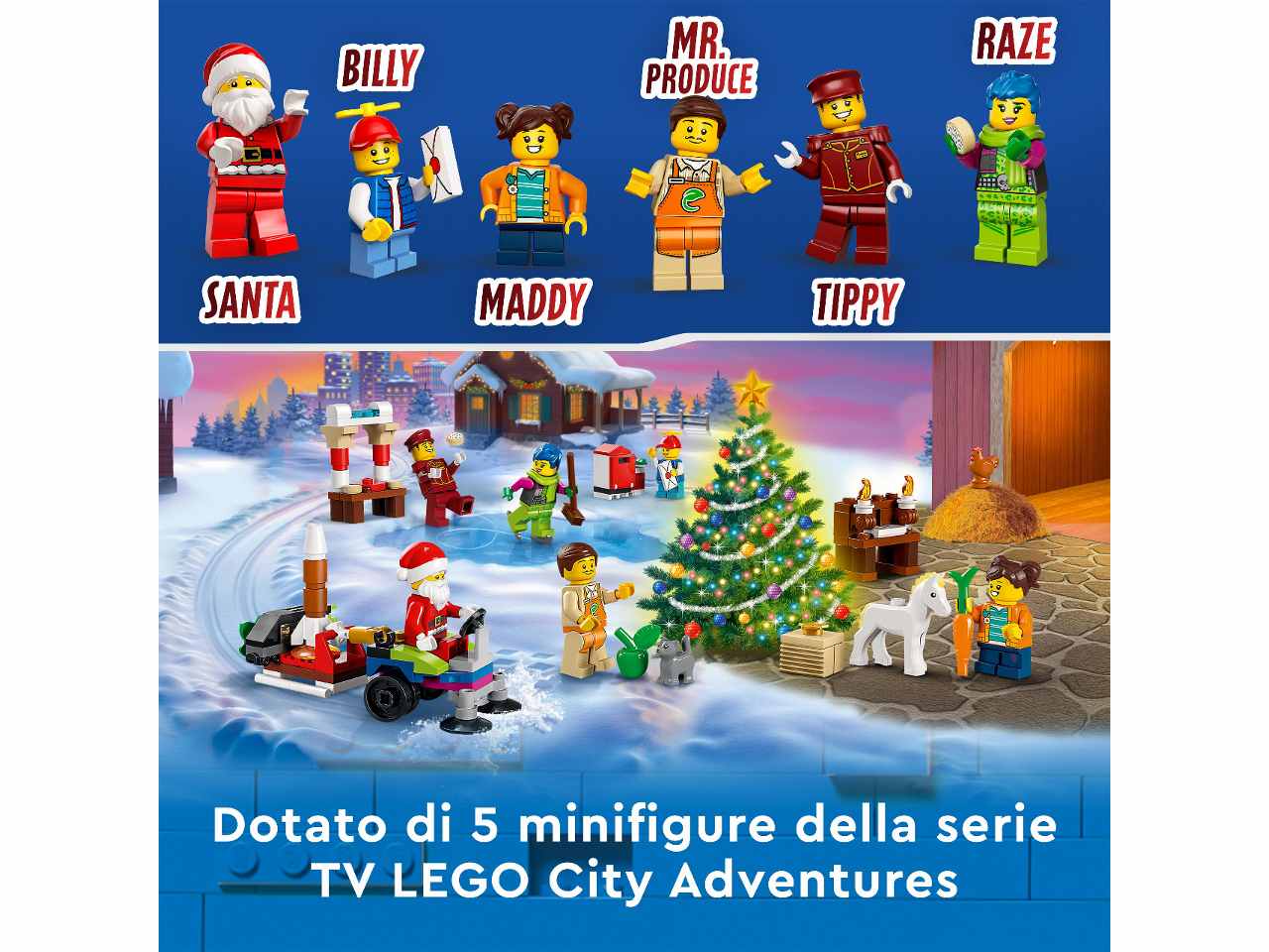Lego city calendario avvento 60352