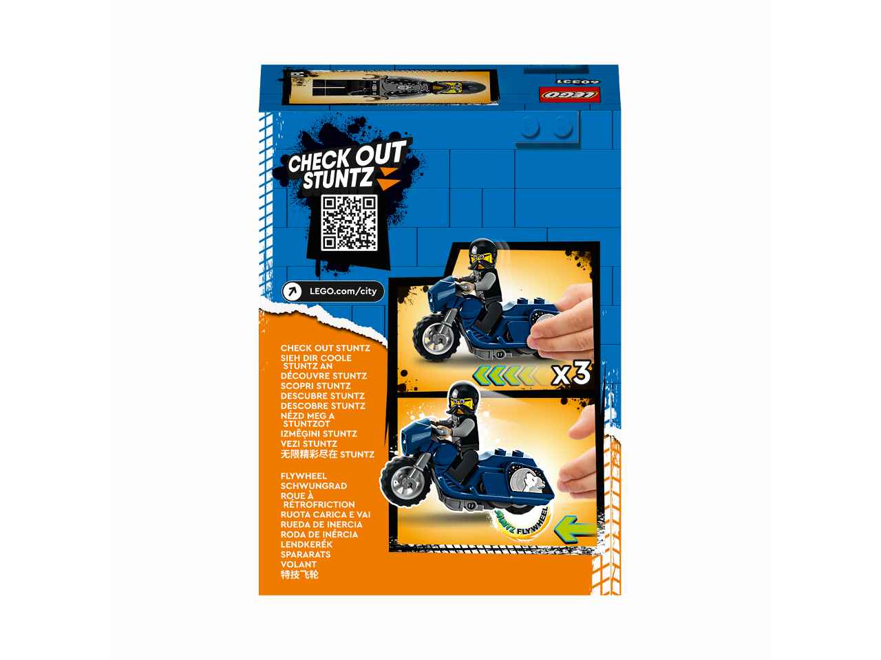 Lego city stunt bike da touring 60331