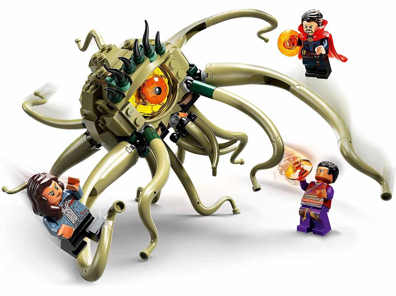 Lego marvel faccia a faccia c/gargantos 76205