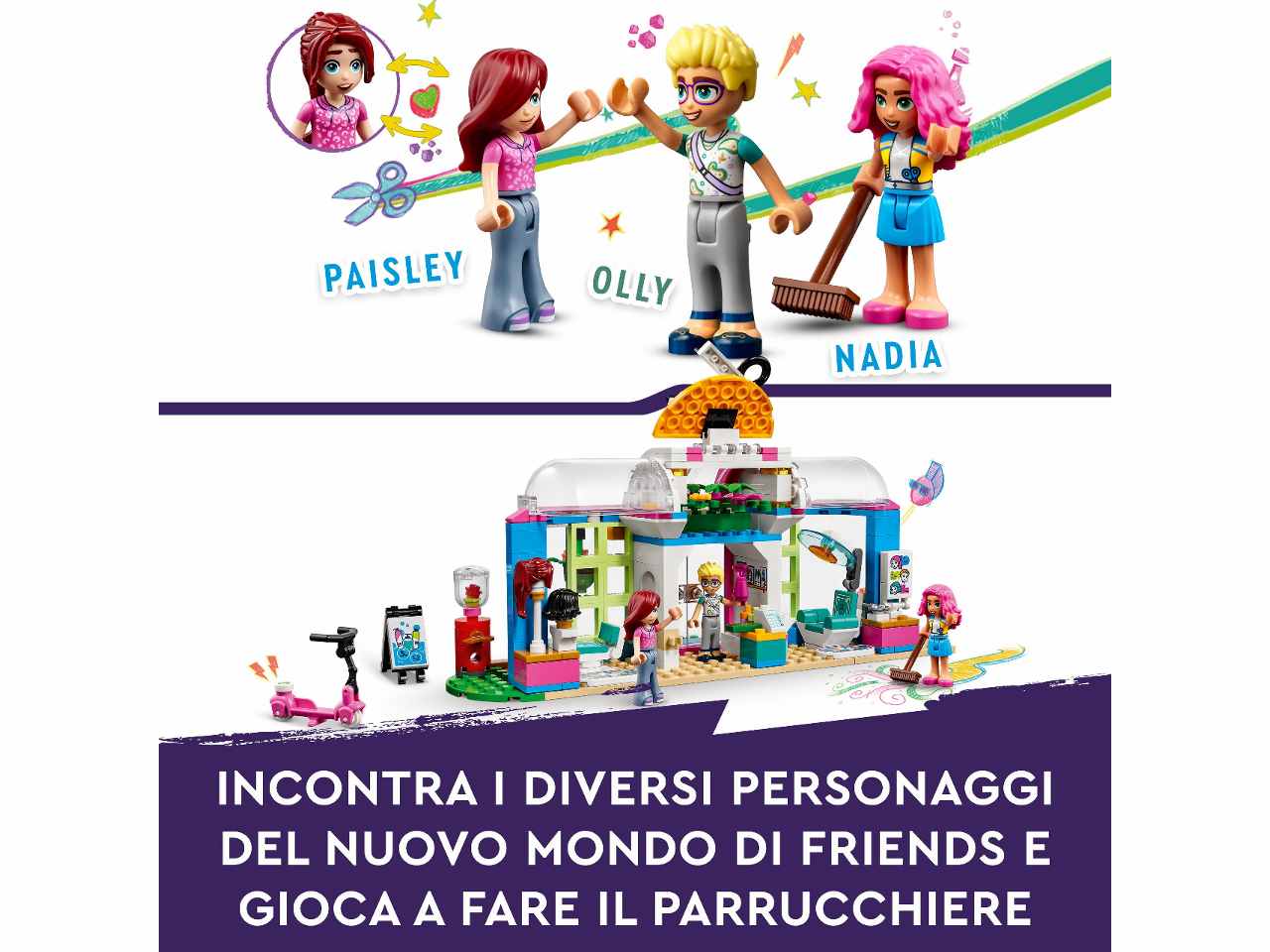 Lego friends parrucchiere