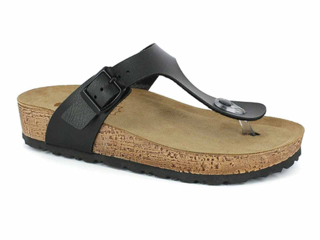 Infradito donna nero taglia 35-41