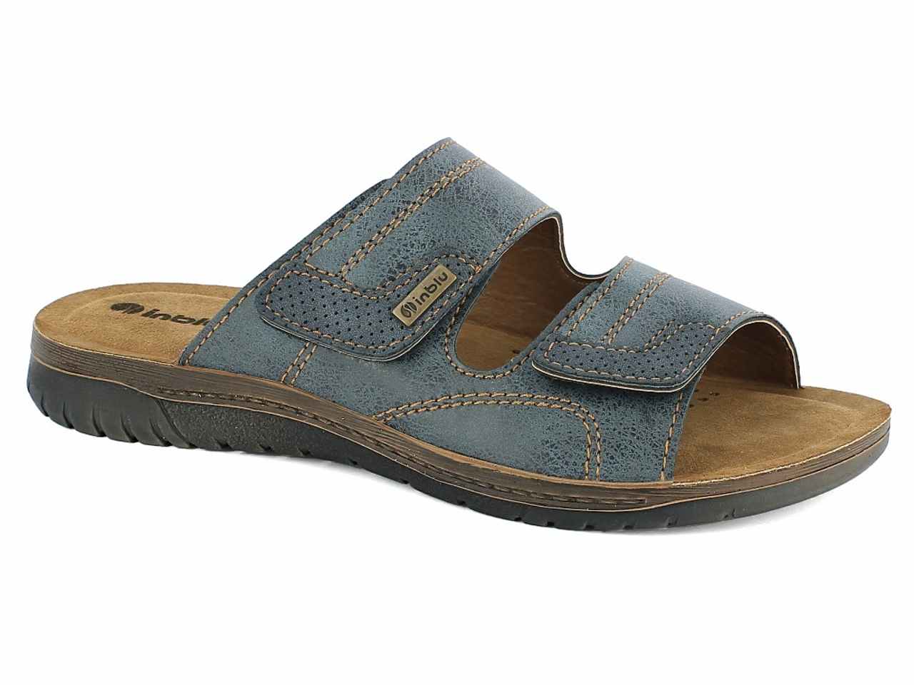 Ciabatte a fascia blu taglia 40-46