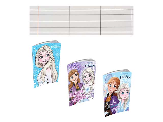 Maxi quaderno rigatura a frozen