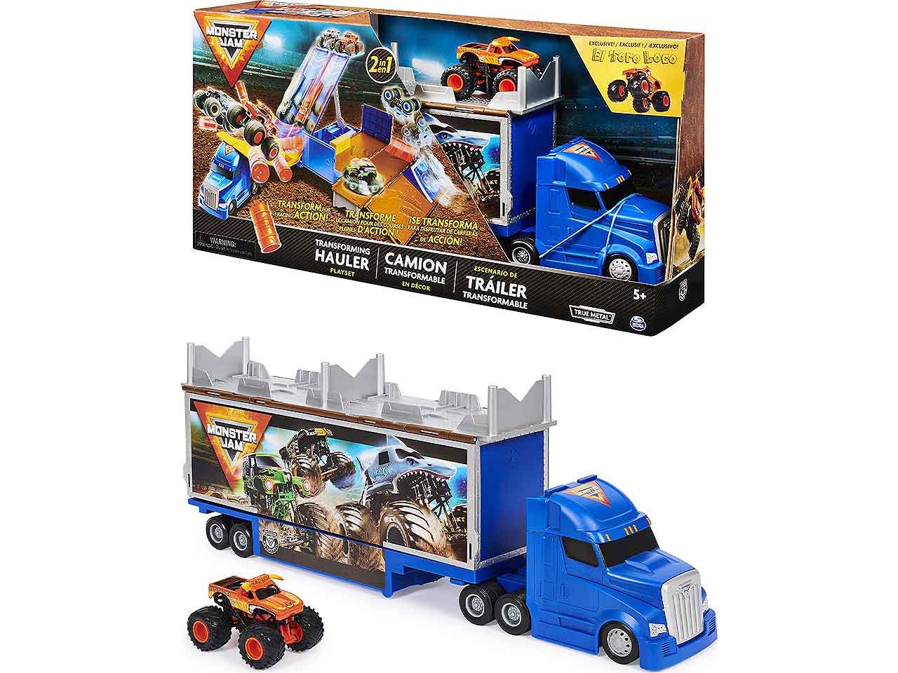 monster jam trasforming hauler 6058258