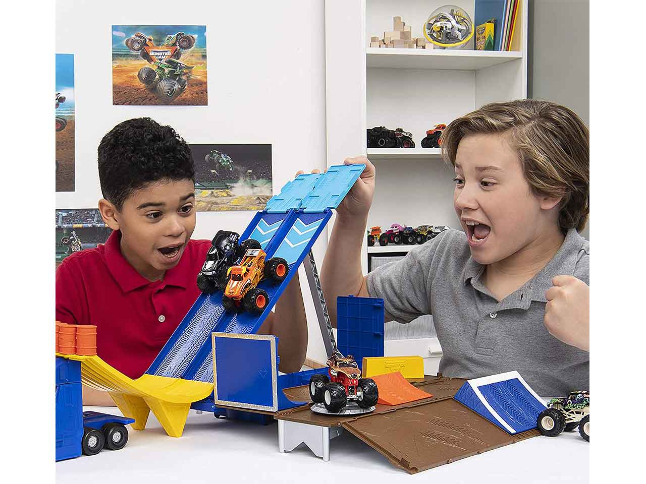 monster jam trasforming hauler 6058258