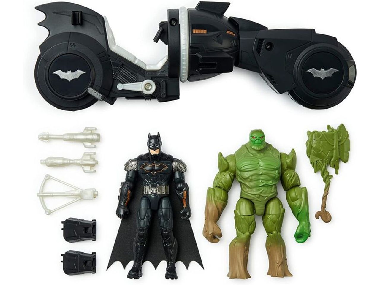 Batman armory attack batcycle