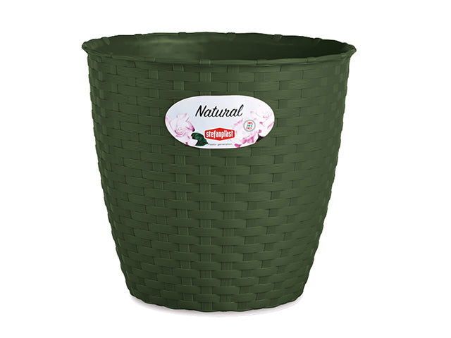 vaso natural 29x26,5cm verde p.73497