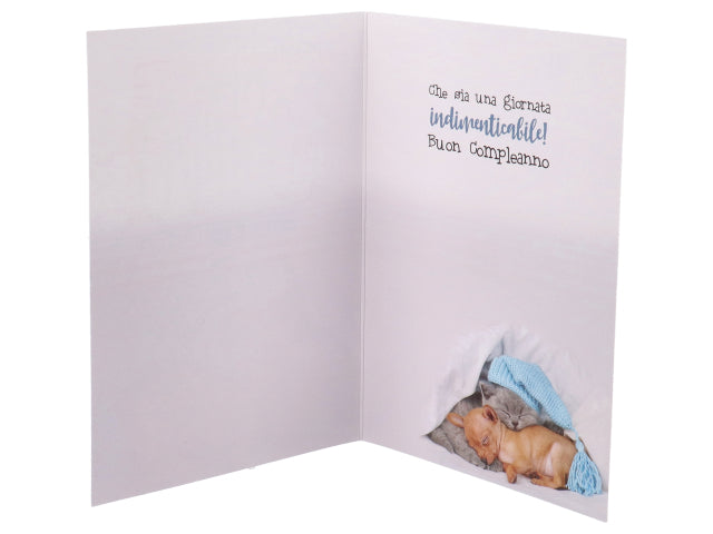 biglietto sweet con glitter