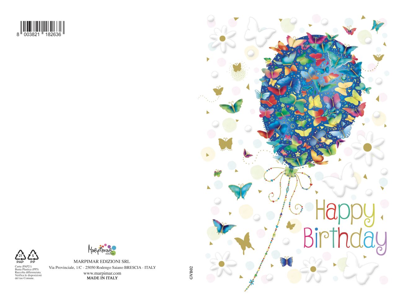 biglietto happy birthday