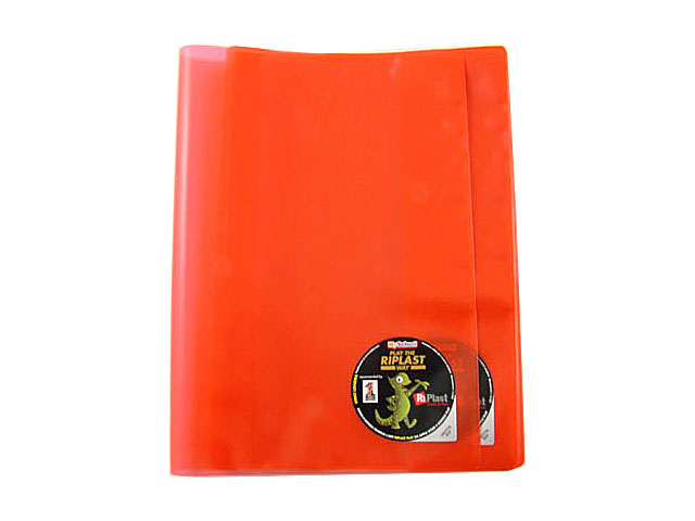 Copertine quaderni RI. Plast in polipropilene rosso 21x30cm