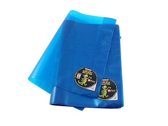 Idee copertine quaderni RI. Plast in polipropilene blu 21x30cm