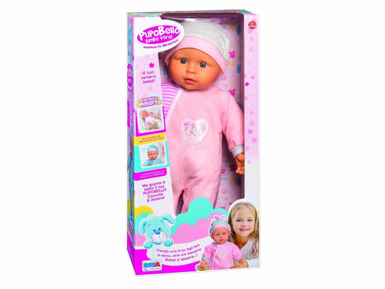 Pupobello 40cm coccole e amore 10708