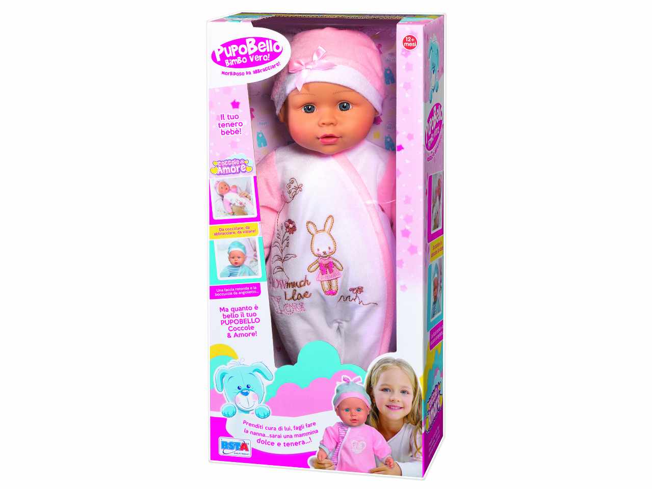 Pupobello 40cm coccole e amore 10708