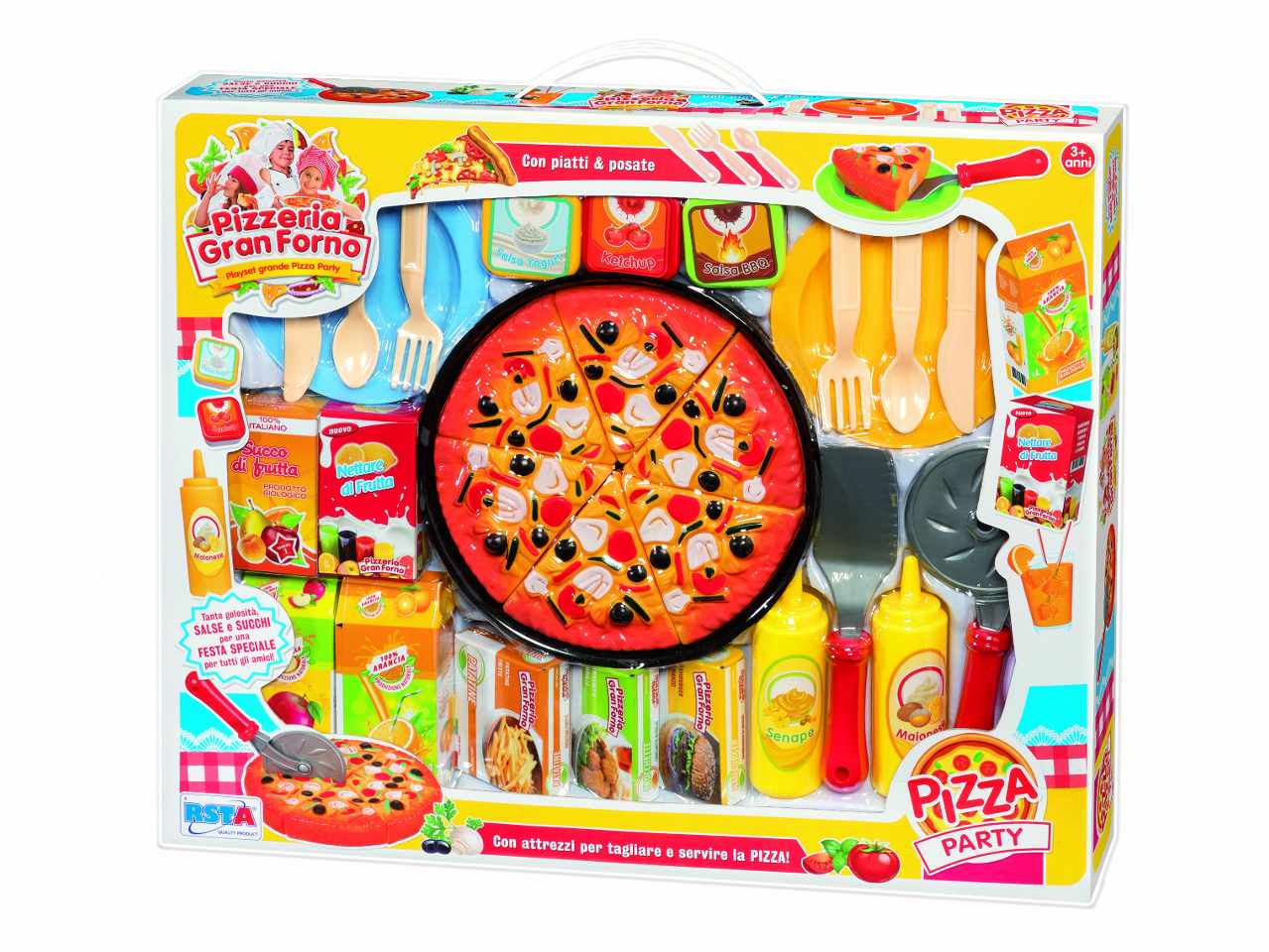 Playset pizza pizzeria gran forno 10766