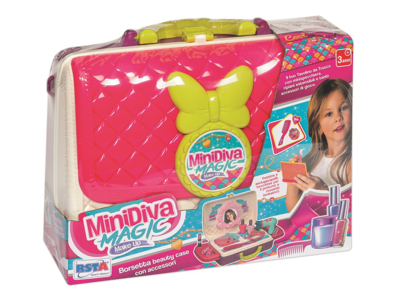 Minidiva magic make up borsetta beauty case con accessori