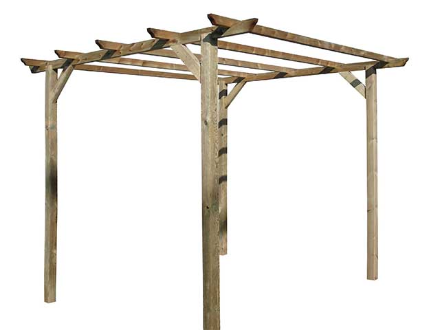 Gazebo pergola legno 3x4 785/6