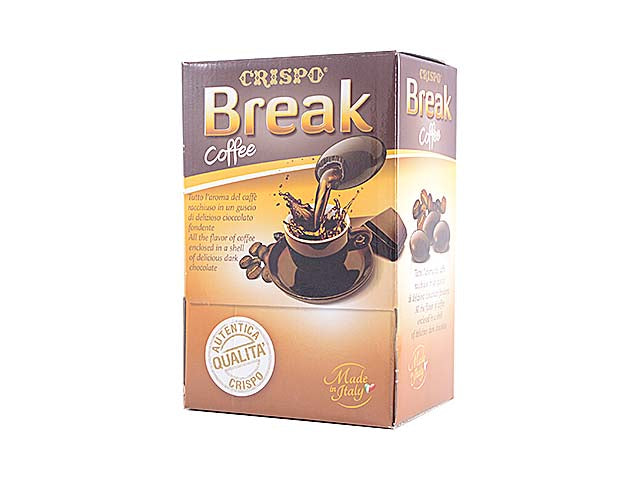 Break coffee 1kg praline di cioccolato ripiene di liquore al caffè confezionati singolarmente