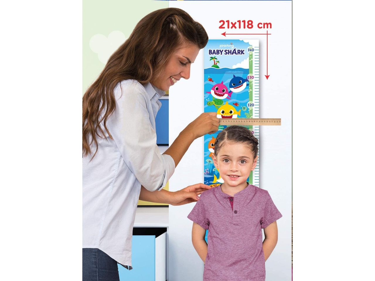 Puzzle measure me baby shark