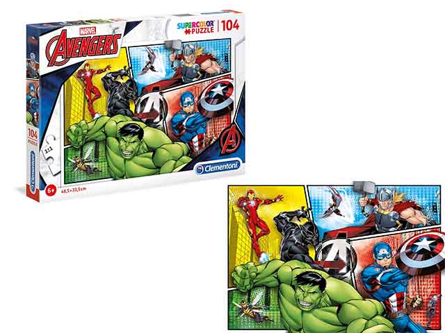 puzzle 104pz avengers - 2019 27284