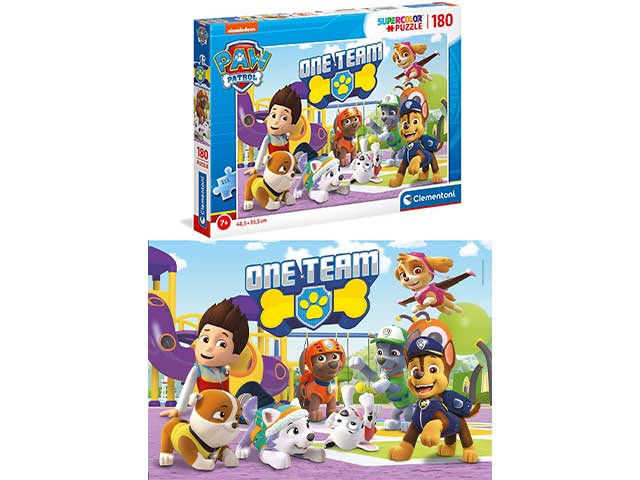 Puzzle 180pz paw patrol 29308