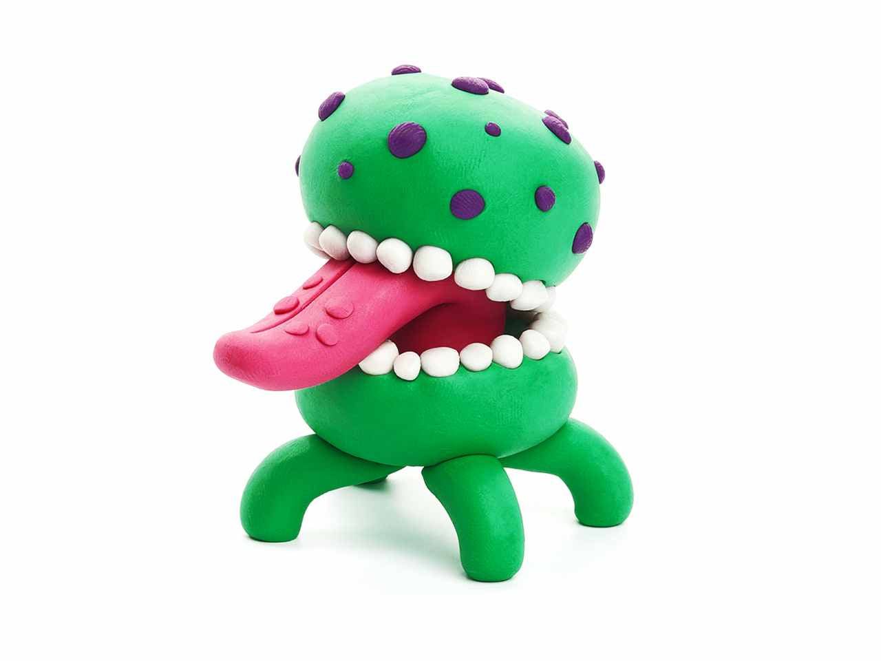 Hey clay burger kit piccolo argilla morbida creativa