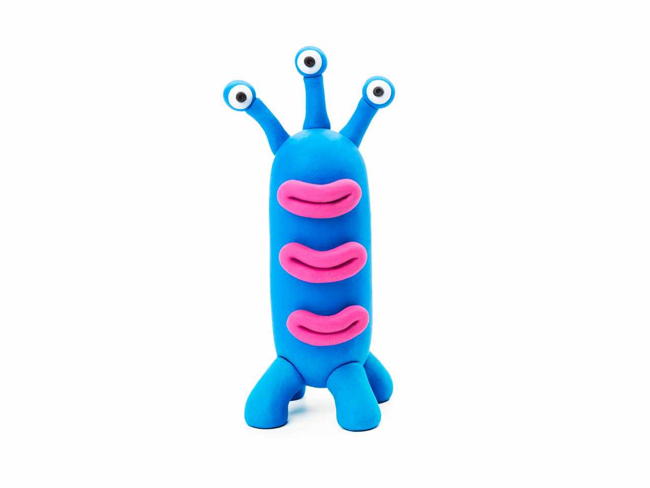 Hey clay trio set piccolo argilla morbida creativa