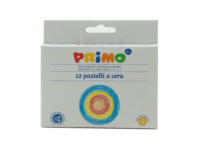 pastelli a cera a cera colori assortiti d 10.5 mm l 10 cm primo