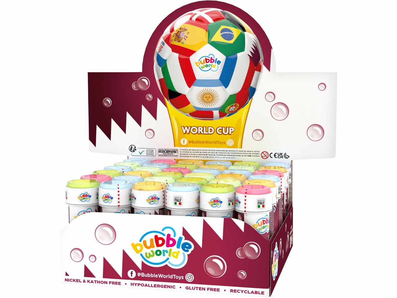 Bolle di sapone world cup 103.844000