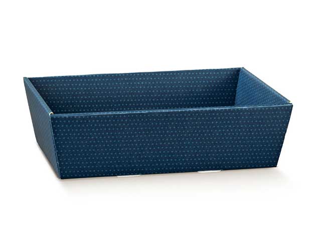 Linea spot blu vassoio conico 400x300x115 38516