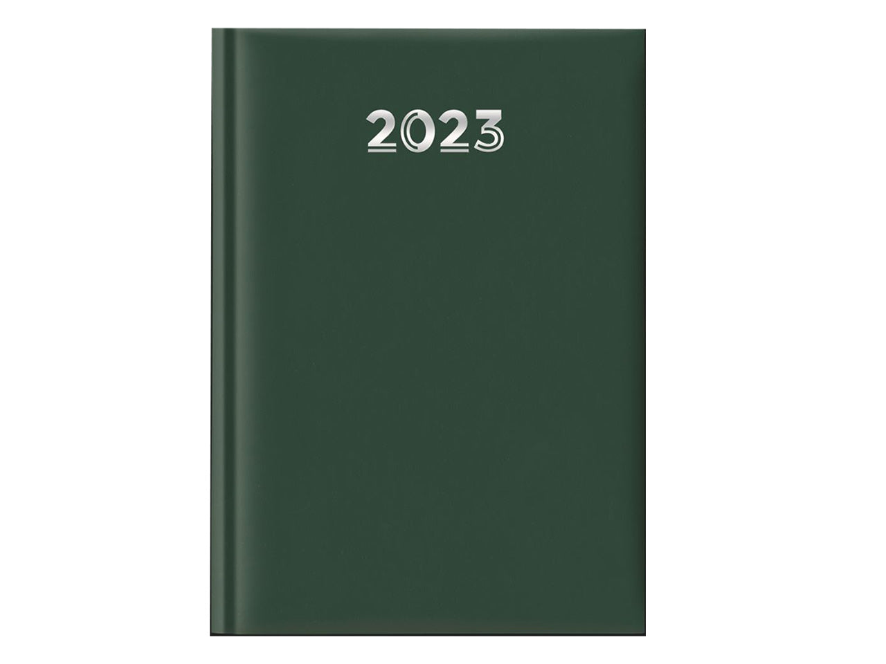 AGENDA GIORNALIERA GOMMATA VERDE 14,5X20,5CM