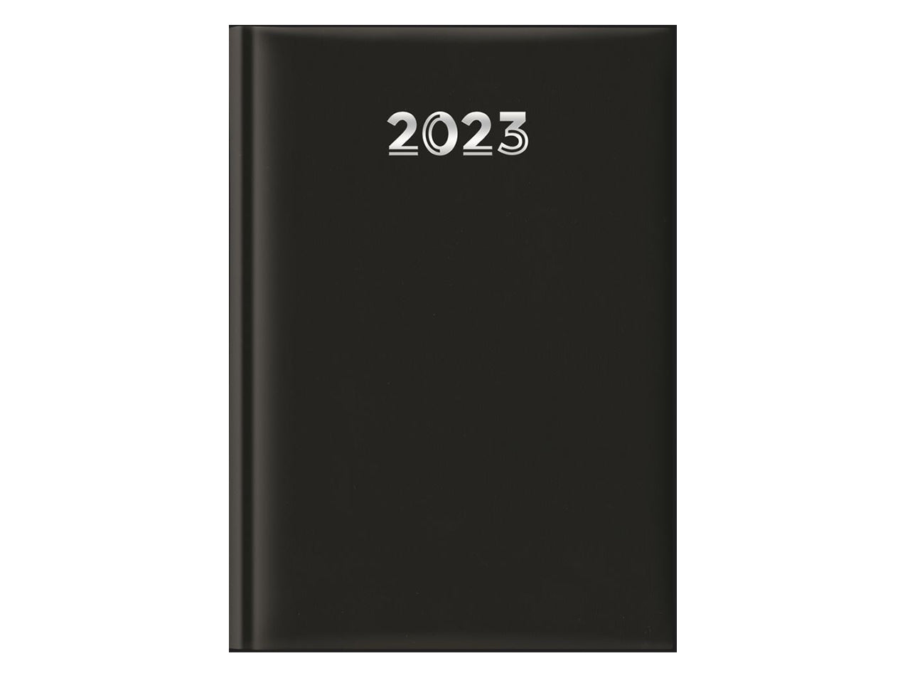 AGENDA GIORNALIERA GOMMATA NERA 14,5X20,5CM