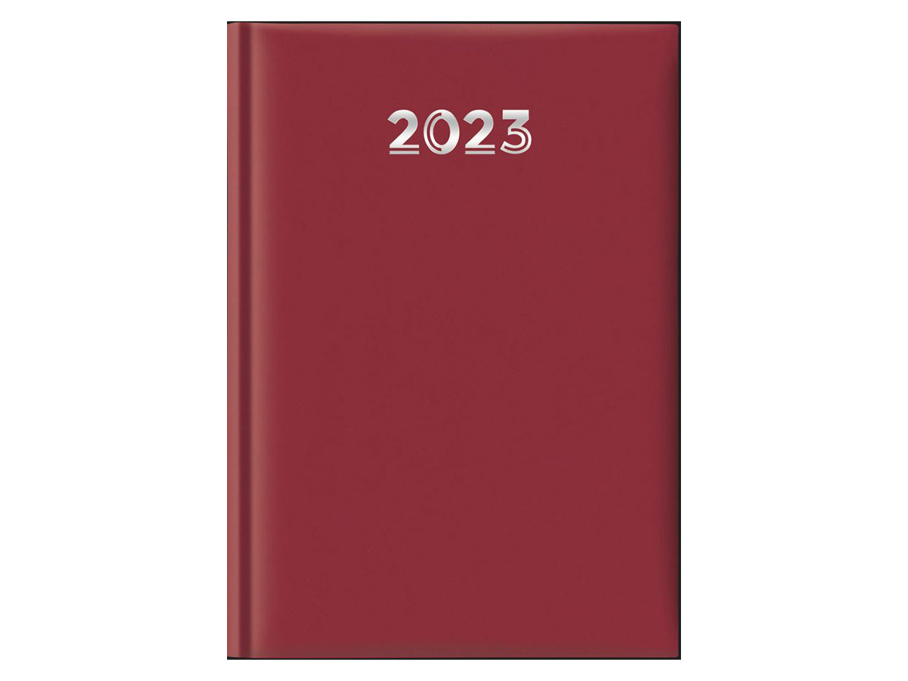 AGENDA GIORNALIERA GOMMATA ROSSA 14,5X20,5CM