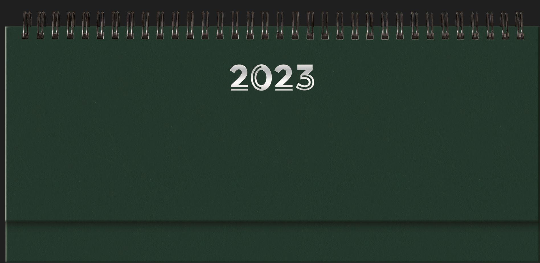 AGENDA SETTIMANALE GOMMATA VERDE 10,5X29,8CM