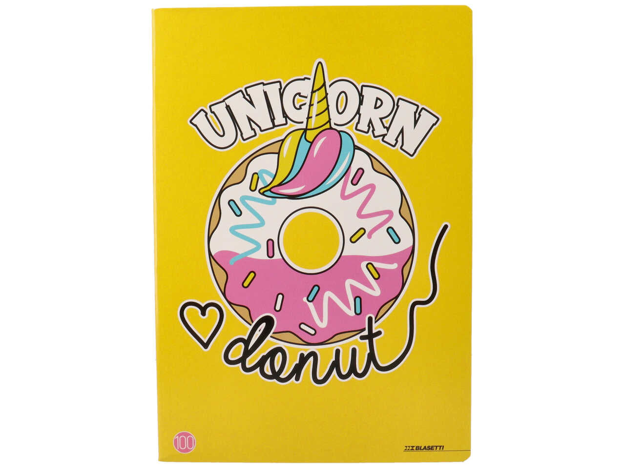 Quaderno maxi girl 100gr fogli 18+1 rigatura C - la confezione comprende 10 quaderni - assortiti