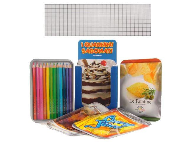 Maxi quaderno i sagomati 4m 20pz