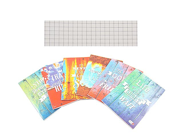 quaderno rigatura 5m 80gr 5m - 10 pezzi