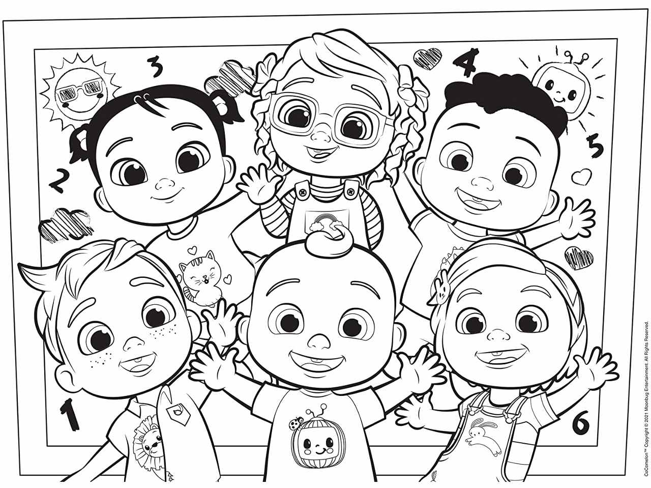 Puzzle maxi 24 pezzi cocomelon 90990