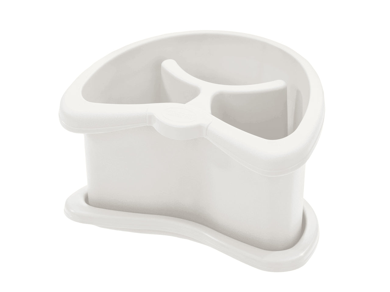 Scolaposate brio con vassoio colore bianco