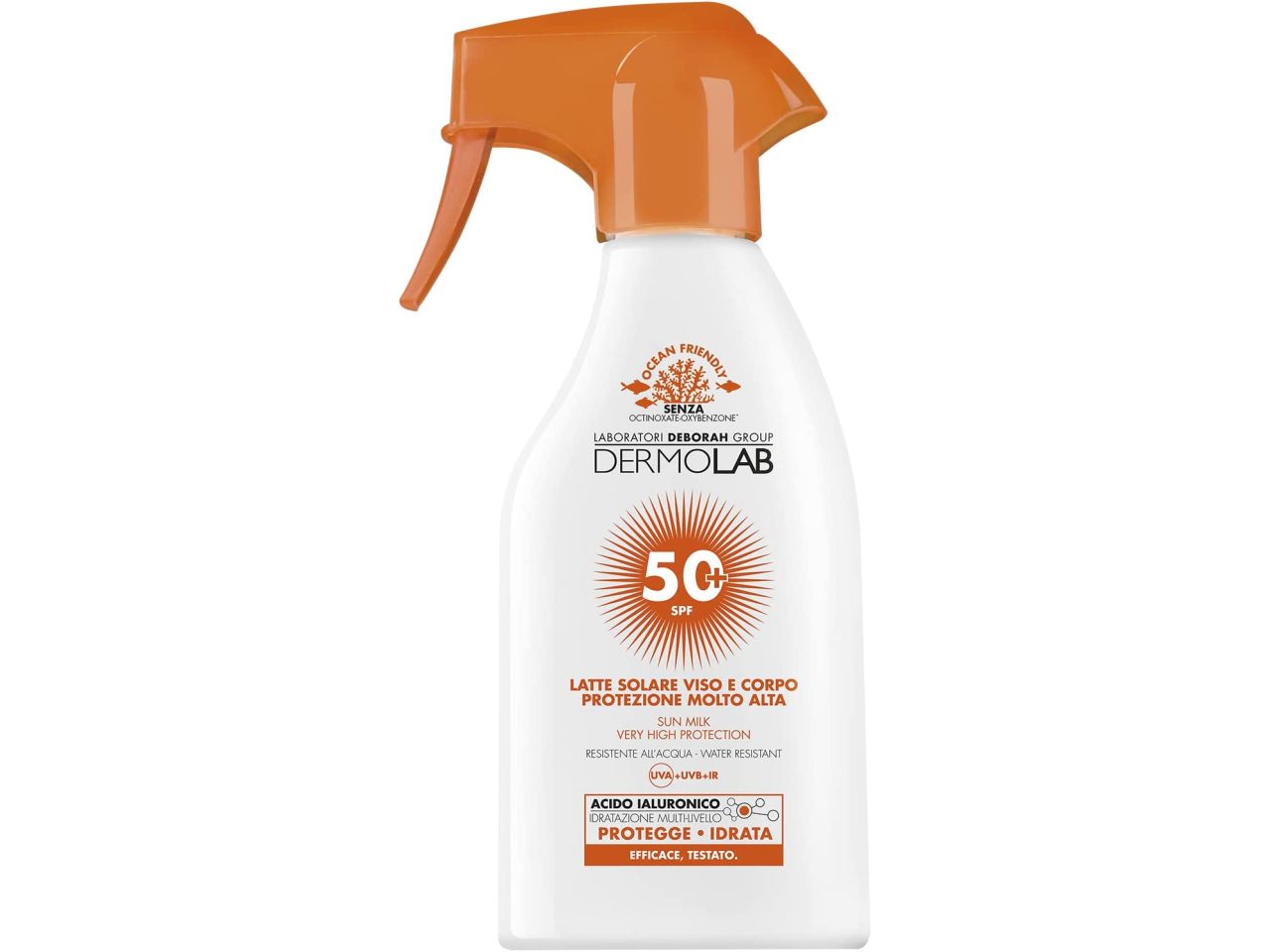 Dermolab sun latte solare spray spf 50+ 250ml
