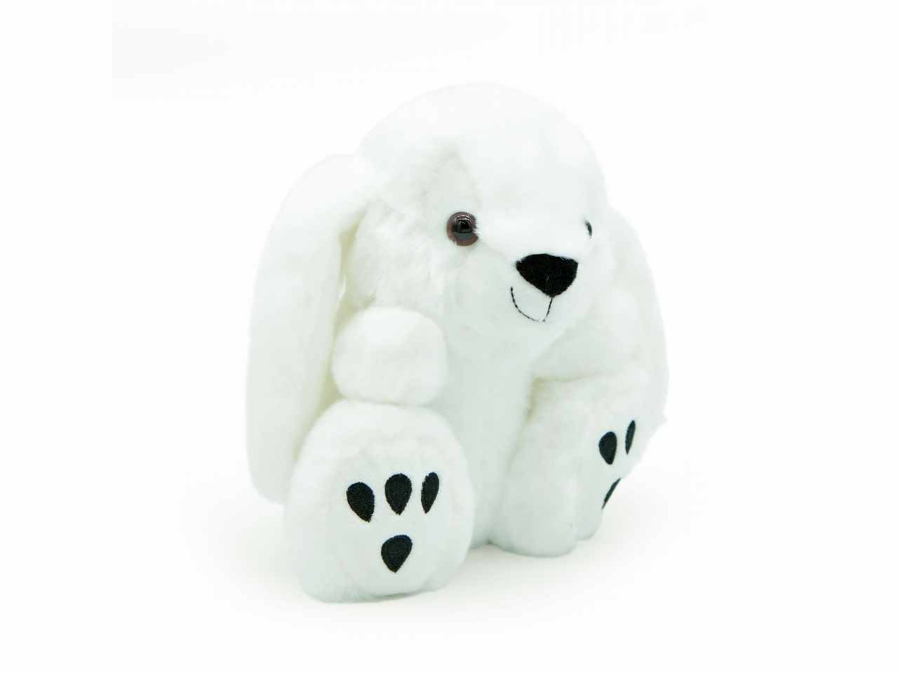 peluche bunny piedone h.20cm 3 colori assortiti