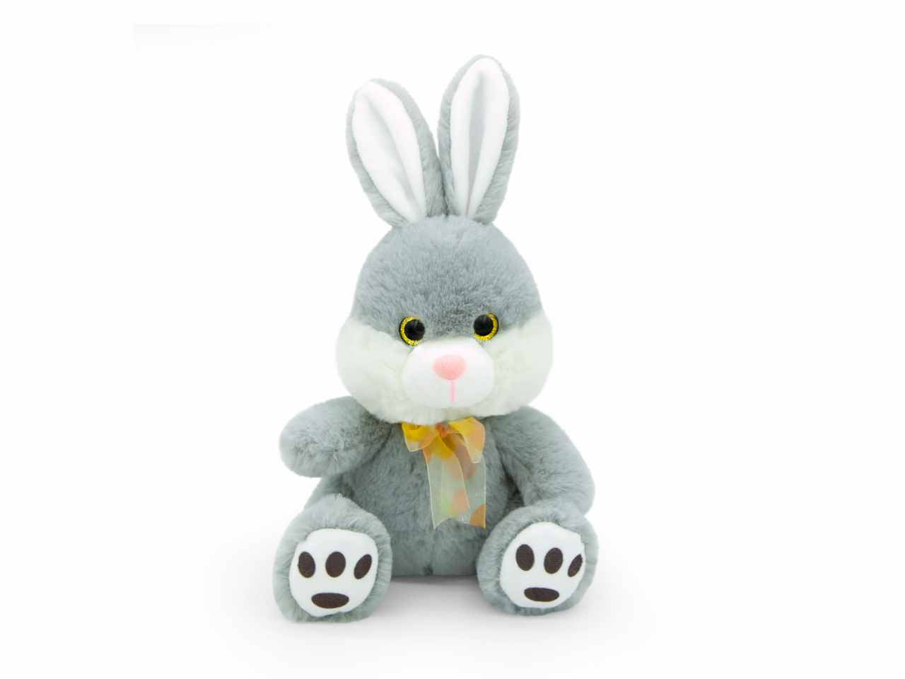 Peluche coniglietti h.30cm 3 colori assortiti