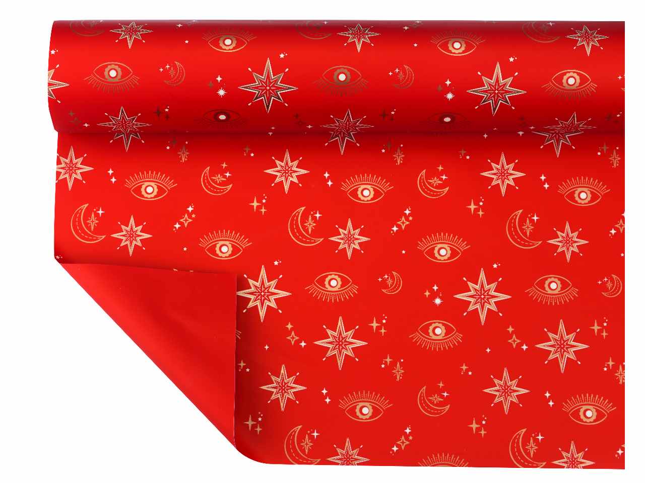 Bobina perlata 40my 1,00x25mt look rossa