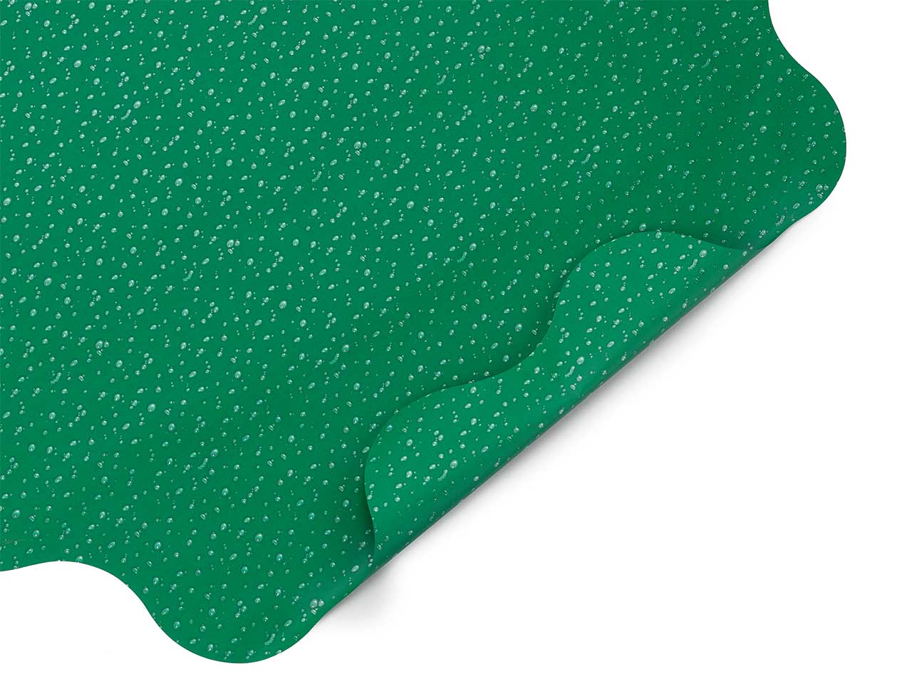 Sottovaso perlato 50 pezzi 40my d.70 rainy verde bosco