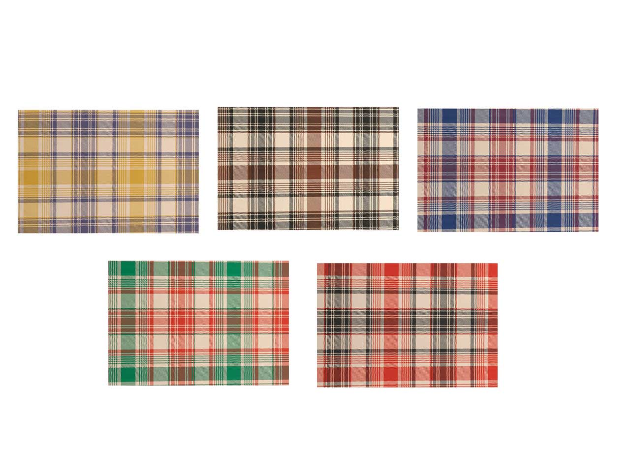 Busta perlata 100 pezzi 40my 25x40 winter tattersall colori assortiti